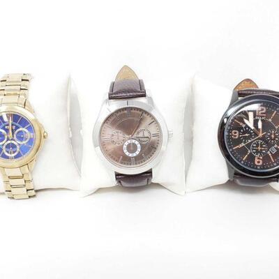 1234	

3 Watches
Brands Include 2 Relic And One Other
