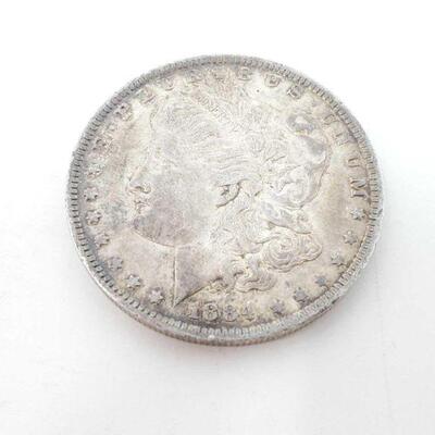 1532	

1890 Morgan Silver Dollar
1890 Morgan Silver Dollar