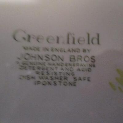 Johnson Bros. Greenfield China Service with Extras 