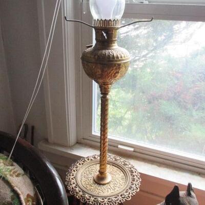 Unique Brass Floor Lamp 
