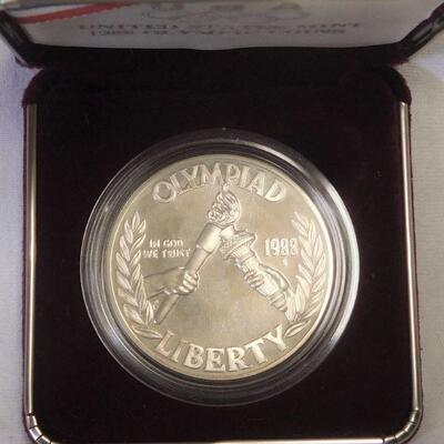 1988 Olympiad Silver Dollar