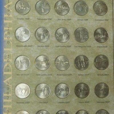 1999 - 2008 States of the Union Quarters - Complete 100 Coin Set