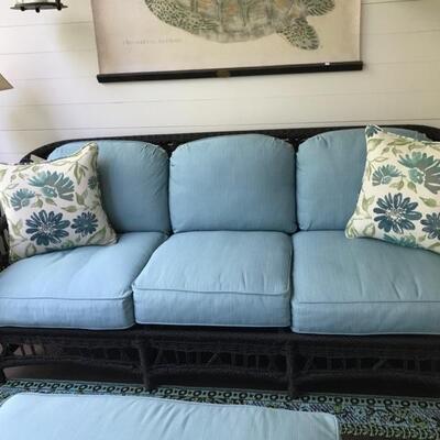 Lane Lloyd Harbor Breeze wicker sofa $795
76 X 33 X 33