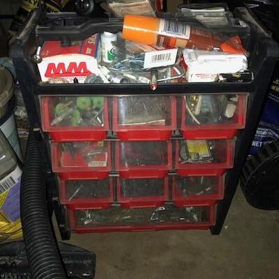 Screw and Nail Holder Bin set