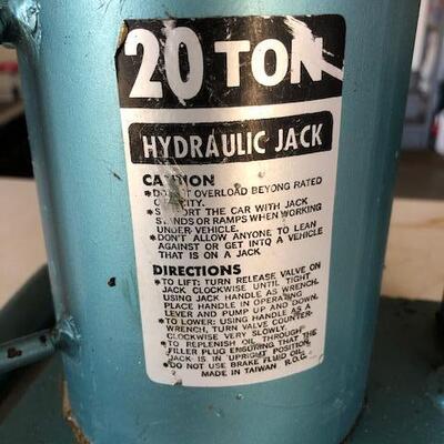 20 Ton Hydraulic Jack
