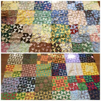 Lot 010-LR: Hand-Stitched Quilt Tops #3