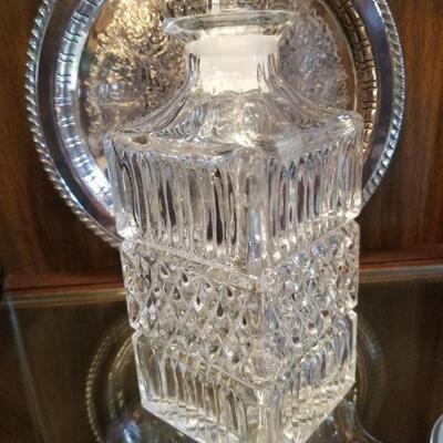 Crystal Whiskey Decanter $75