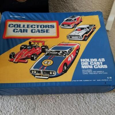 Collectors Car Case - holds 48 cars.  $45 with cars.