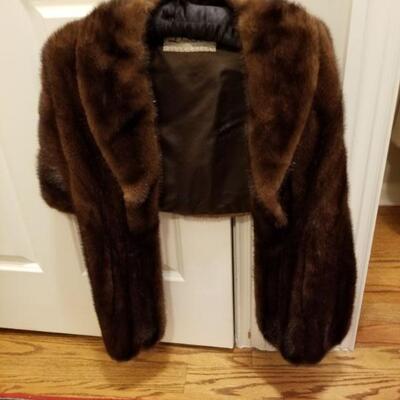 $65 Brown Mink Stole