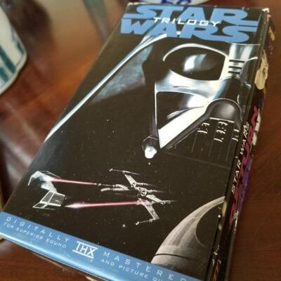 1983 Vintage Star Wars Trilogy VHS, Boxed Set in THX- $50