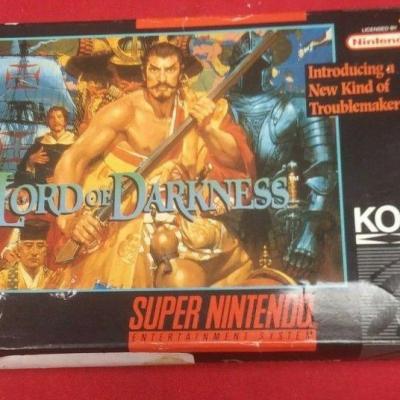 https://www.ebay.com/itm/114509215518	GN3046 SUPER NINTENDO ENTERTAINMENT SYSTEM GAME LORD OF DARKNESS  IN BOX  		Auction
