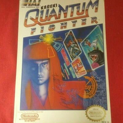 https://www.ebay.com/itm/114521040102	GN3073 NINTENTO NES GAME CARTRIDGE KABUKI QUANTUM FIGHTER IN BOX		 Auction 	 Ebay 
