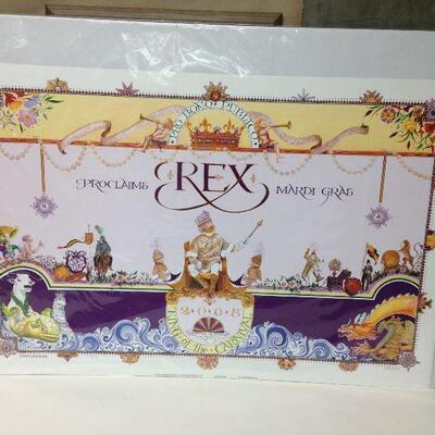 https://www.ebay.com/itm/114524910834	LY0032 Rex 2008 Proclaims Mard Gras New Orleans Mardi Gras Krewe Favor Signed and numbered...