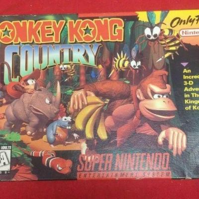 https://www.ebay.com/itm/124432370494	GN3047 SUPER NINTENDO ENTERTAINMENT SYSTEM GAME DONKEY KONG COUNTRY  IN BOX  		Auction
