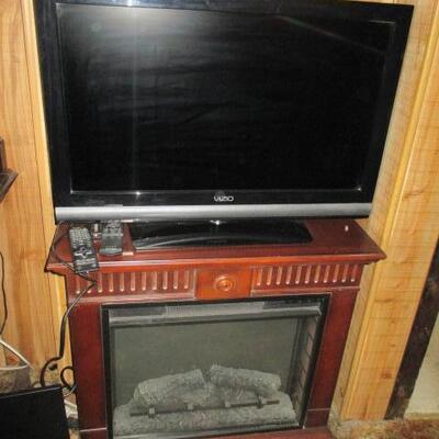 TV's and Fireplace heater 