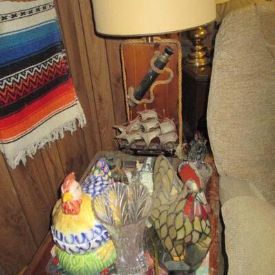 Rooster Collection, Ships, Vases and so much more 