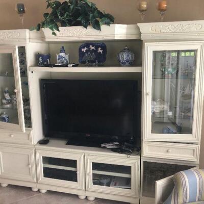 White Entertainment Center