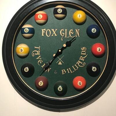 Billiard Clock