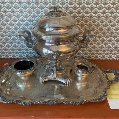 Regency period silver coffee urn, circa 1810