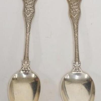 1008	PAIR OF STERLING SILVER TEASPOONS, TIFFANY & CO, 6 IN LONG, 3.015 TROY OZ	60	100	30	PLEASE PAY ATTENTION FOR DAILY ADDITIONS TO THIS...