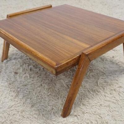 1020	MID CENTURY MODERN LOW SIDE TABLE 25 1/4 IN X 23 IN 11 1/2 IN H 	70	150	25	PLEASE PAY ATTENTION FOR DAILY ADDITIONS TO THIS SALE....