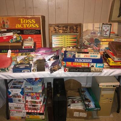 Vintage toys and board games 