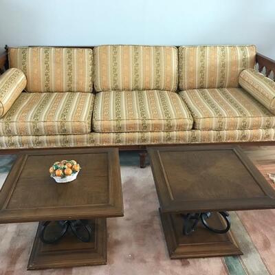 Mediterranean style mid-century sofa $295
84 X 32 X 29