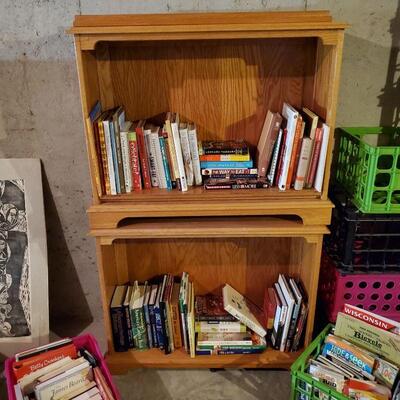 Bookshelves not for sale in this picture