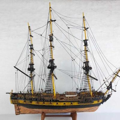 Model Ship By Ron Pippin