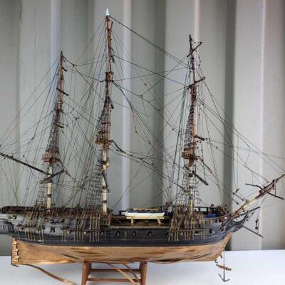 #5222 â€¢ Model Ship By Ron Pippin

