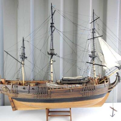 Model Ship By Ron Pippin