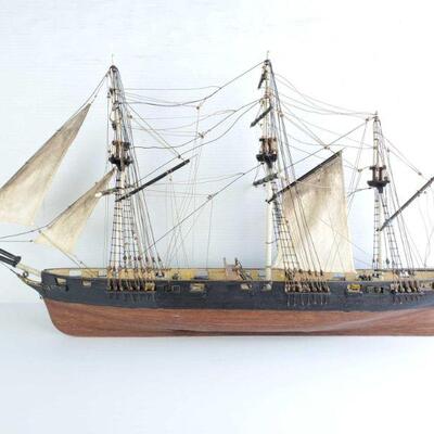 5000: Model Ship Measures approx approx 32X7X17 Ship by Ron Pippin