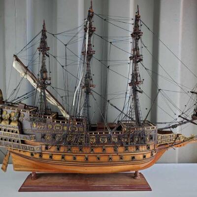 #5232 â€¢ Model Ship By Ron Pippin
