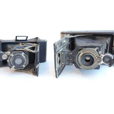 #4126 â€¢ 2 Vintage Kodak Cameras