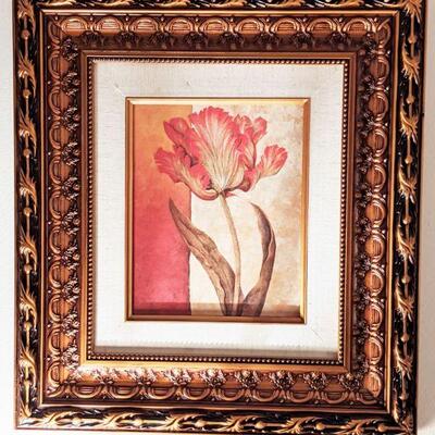 Nicely framed poppy print