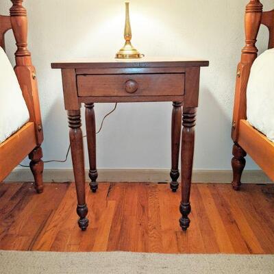 Antique small table with one drawer