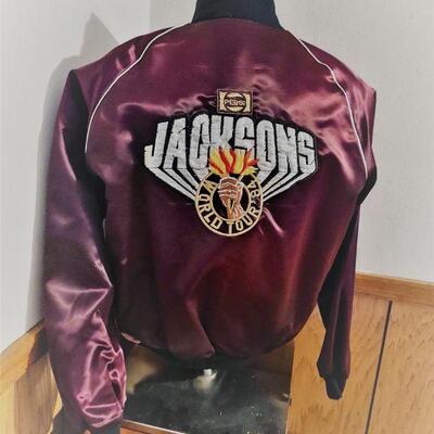 Authentic "JACKSON FIVE" tour jacket. New with tags. Also have an UNOPENED "THRILLER" album and several other Jackson...