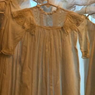 Hand-sewn baby dresses