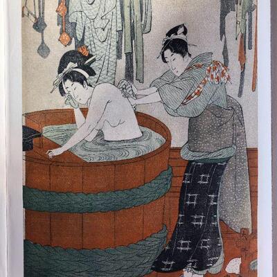 Vintage Japanese Lithograph