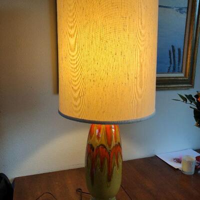 Mid Century Ceramic Table Lamp - The Akron