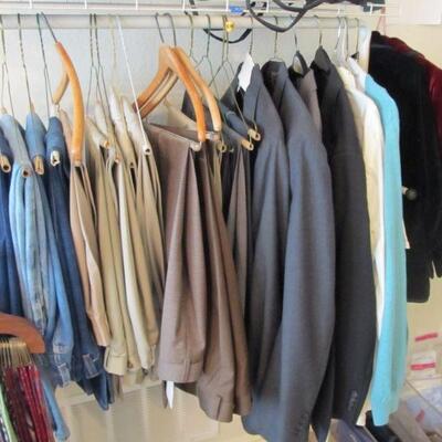Men's Fine suits & luxury brands.