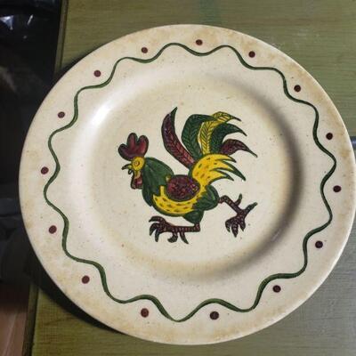 https://www.ebay.com/itm/114508948648	LAR1016A Poppytrail Metlox Rooster 9 inch Plate Dish Pickup Only		 OBO 	 $20.00 
