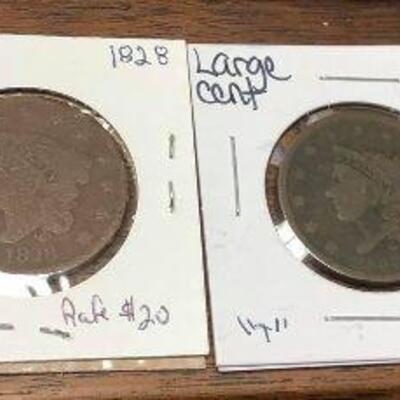 LRM4005A US Large Cent 1819 Prices Marked OBO
LRM4005B US Large Cent 1828 Prices Marked OBO
LRM4005C US Large 1837 Prices Marked OBO...