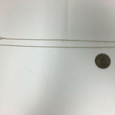https://www.ebay.com/itm/124185083004	KB0150: Sterling Silver Bead Chain 18