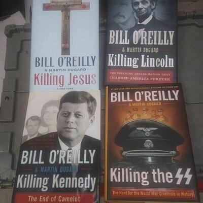 https://www.ebay.com/itm/114212162172	RX4252007 LOT OF FOUR BOOKS BY BILL O'REILLY KILLING JESUS, KILLING LINCOLN, KI		 Buy-it-Now...