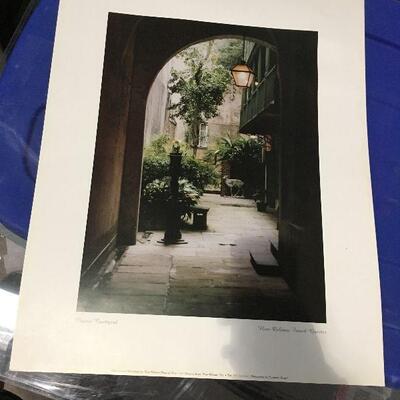 https://www.ebay.com/itm/124368506870	LAR0049 Classic Courtyard Print New Orleans French Quarter Pickup Only ( 16" L X		 OBO 	 $20.00 
