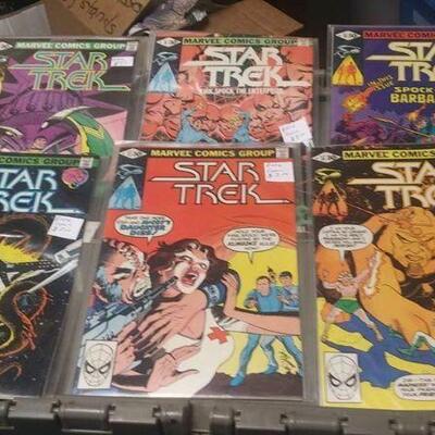 https://www.ebay.com/itm/124163871326	AB0261 VINTAGE LOT OF 28 STAR TREK COMIC BOOKS . MARVEL & DC 		 Buy-it-Now 	 $40.00 
