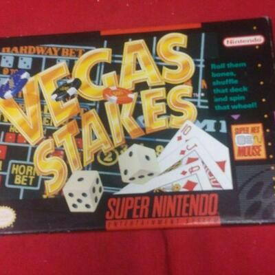 https://www.ebay.com/itm/124460954516	GN3043 SUPER NINTENDO ENTERTAINMENT SYSTEM GAME VEGAS STAKES IN BOX 		 Buy-IT-Now 	 $20.00 
