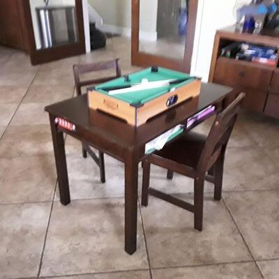 Childs Table with 2 chairs