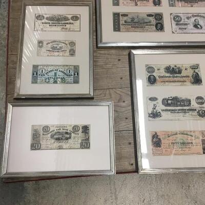 Confederate money, originals $200